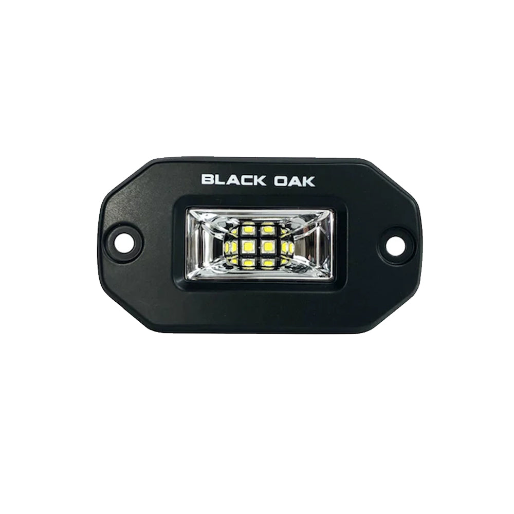 Luz de escena empotrada de 2" Black Oak Pro Series - Negro [2FSLB-S]