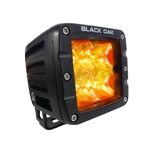 Black Oak Pro Series Cápsula de inundación ámbar de 2" - Negro [2A-POD30S]