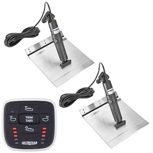 Lectrotab XKA Aluminum Alloy Trim Tab Kit w/MLC-1 Control - 9 x 9  [XKASML9X9A]