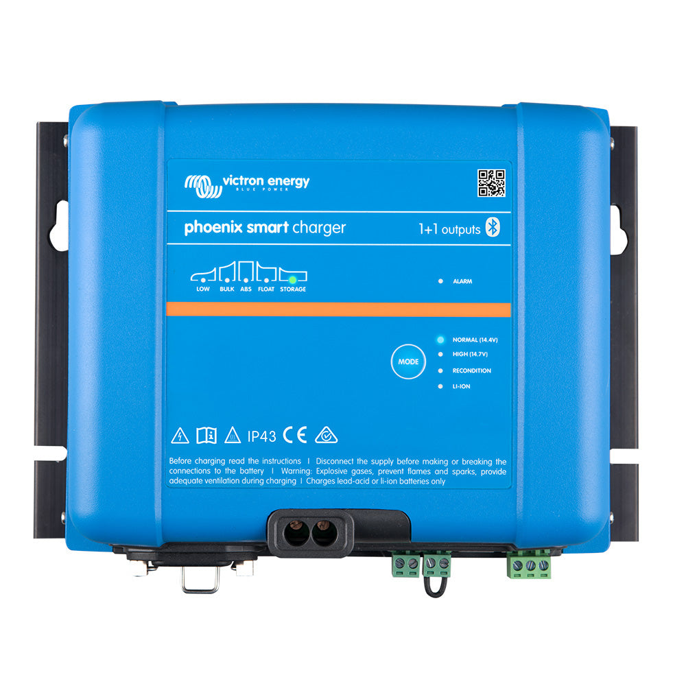 Cargador Victron Phoenix Smart IP43 24/25 (1+1) 120-240VAC Requiere cable de alimentación 5-15P [PSC242551095]