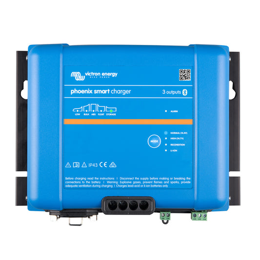 Victron Phoenix Smart IP43 Cargador 24/25 (3) 120-240VAC Requiere cable de alimentación 5-15P [PSC242553095]