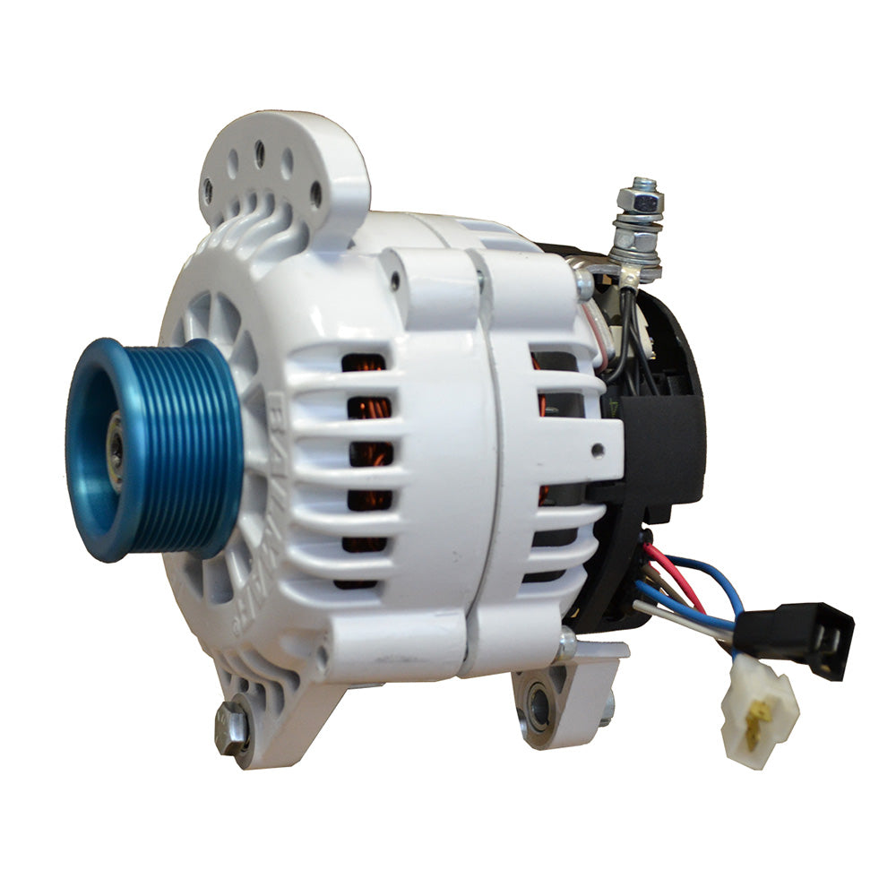 Alternador Balmar 100 AMP 12 V 3.15" Polea J10 con asiento de doble pie con tierra aislada [60-100-J10]