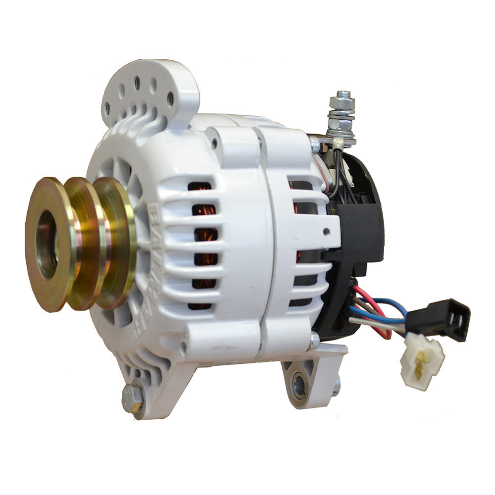 Alternador Balmar 120 AMP 12 V 3.15" Doble pie silla doble polea con tierra aislada [60-120-DV]