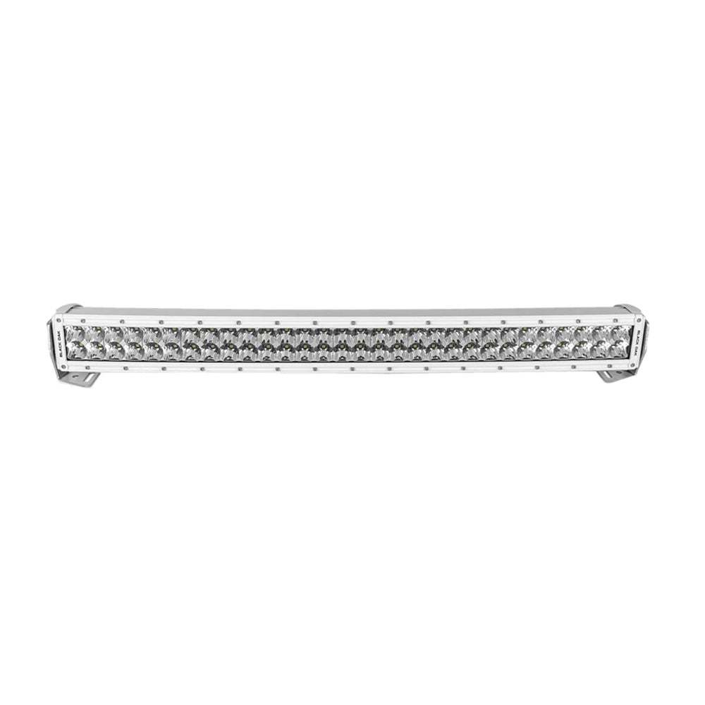 Foco LED curvo de doble fila de 30" de roble negro - Blanco [30SCM-D5OS]