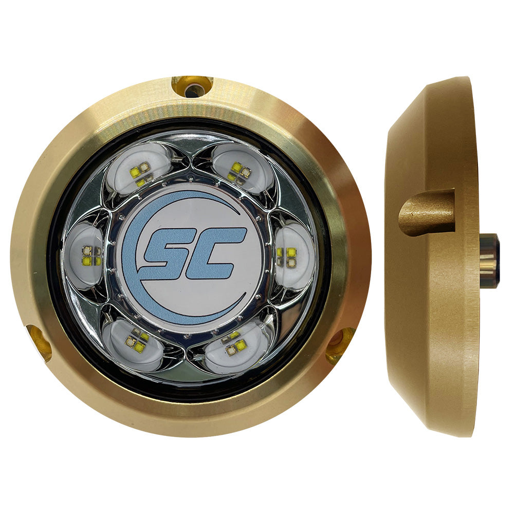 Shadow-Caster SC3 Series Bimini Blue Bronze Surface Mount Underwater Light [SC3-BB-BZSM]