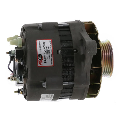 Alternador de repuesto ARCO Marine Premium con polea serpentina de ranuras múltiples - 12 V 65 A [60060]