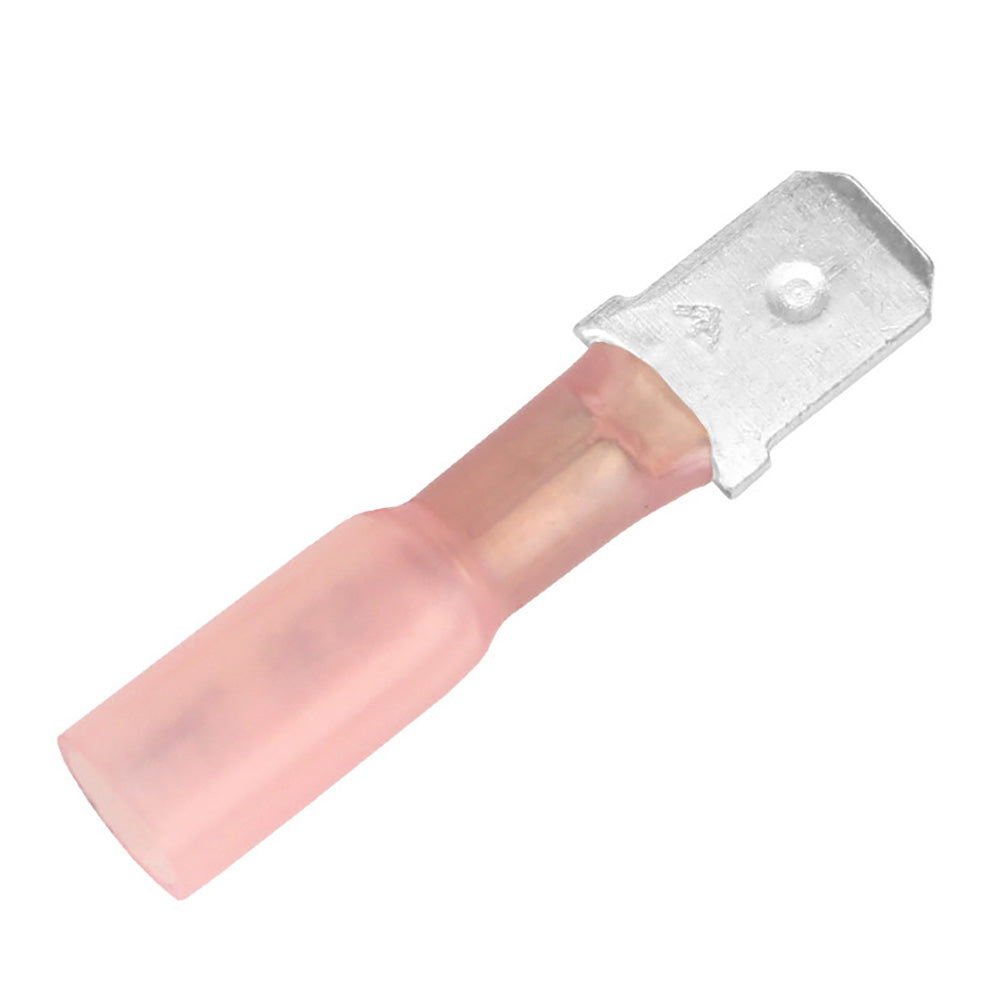 Pacer 22-18 AWG Desconexión macho termorretráctil - Paquete de 25 [TDE18-250M-25]