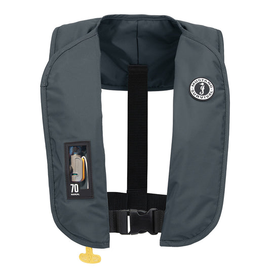 PFD inflable manual Mustang MIT 70 - Gris almirante [MD4041-191-0-202]