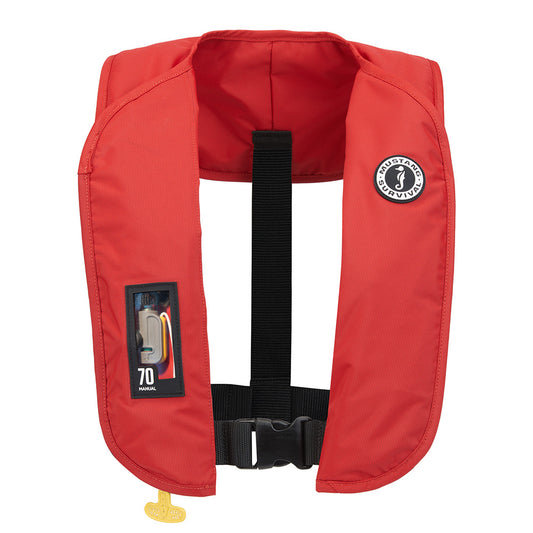 PFD inflable manual Mustang MIT 70 - Rojo [MD4041-4-0-202]