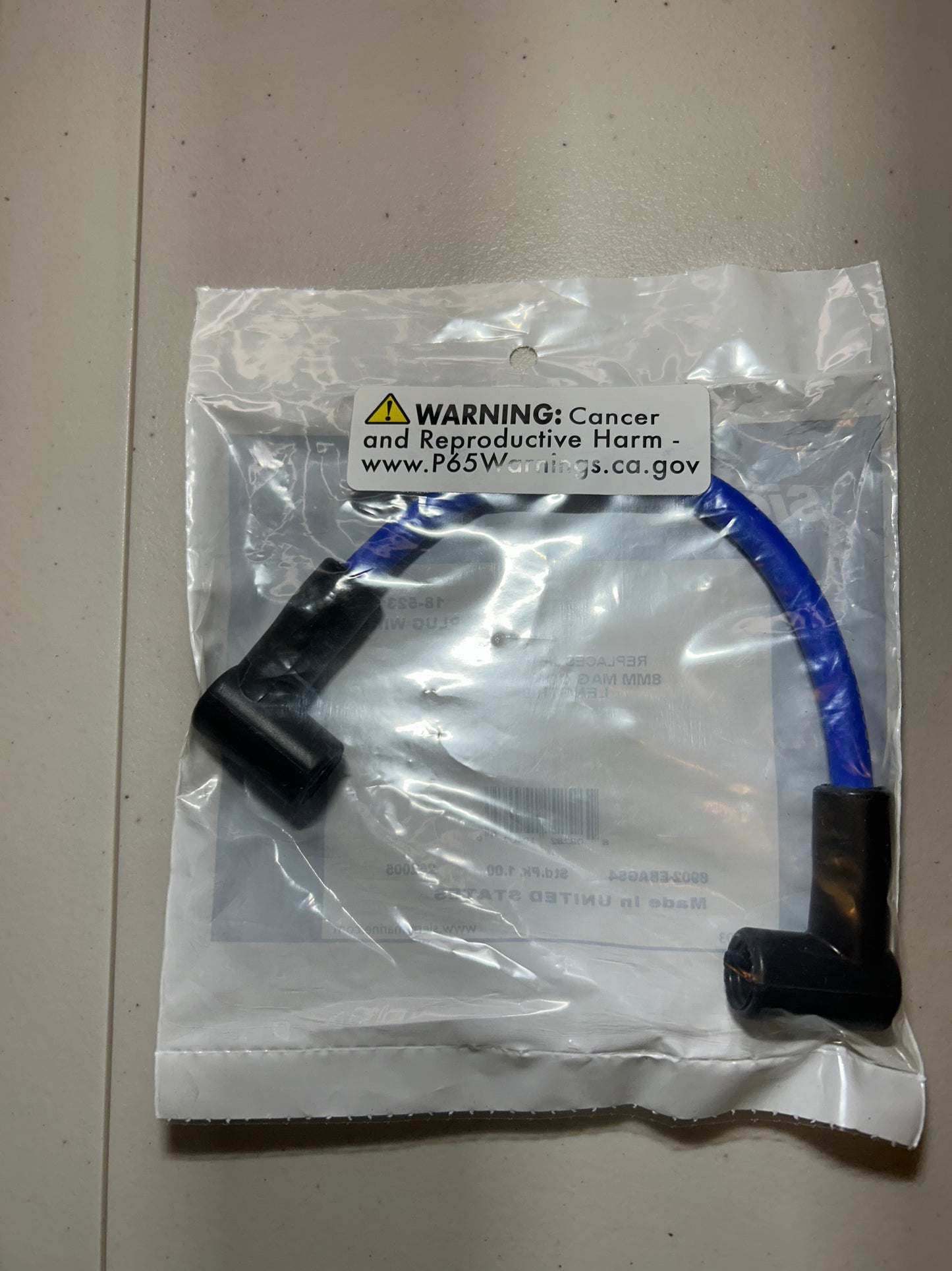 Sierra Marine 18-5231-1 Johnson Evinrude OMC Copper Core Spark Plug Wire 9.5" JE1