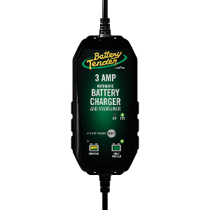 Battery Tender® Cargador de batería de un solo banco, resistente a la intemperie, 12 V y 800 mA