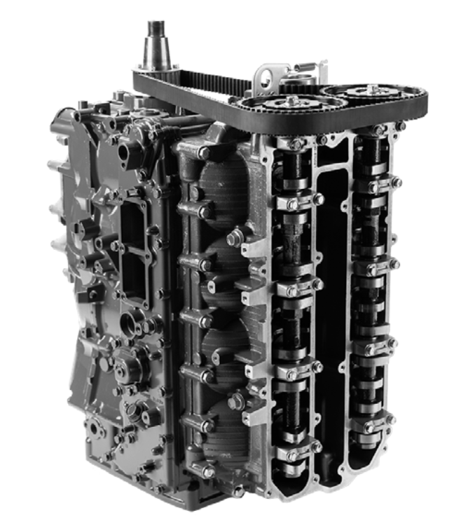 Yamaha F150HP 2.7L 4 Cyl Long Block years 2004-2025