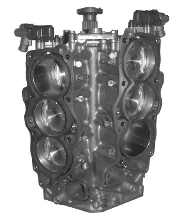 Yamaha F225-300HP 4.2L V6 Short Block years 2010-2025