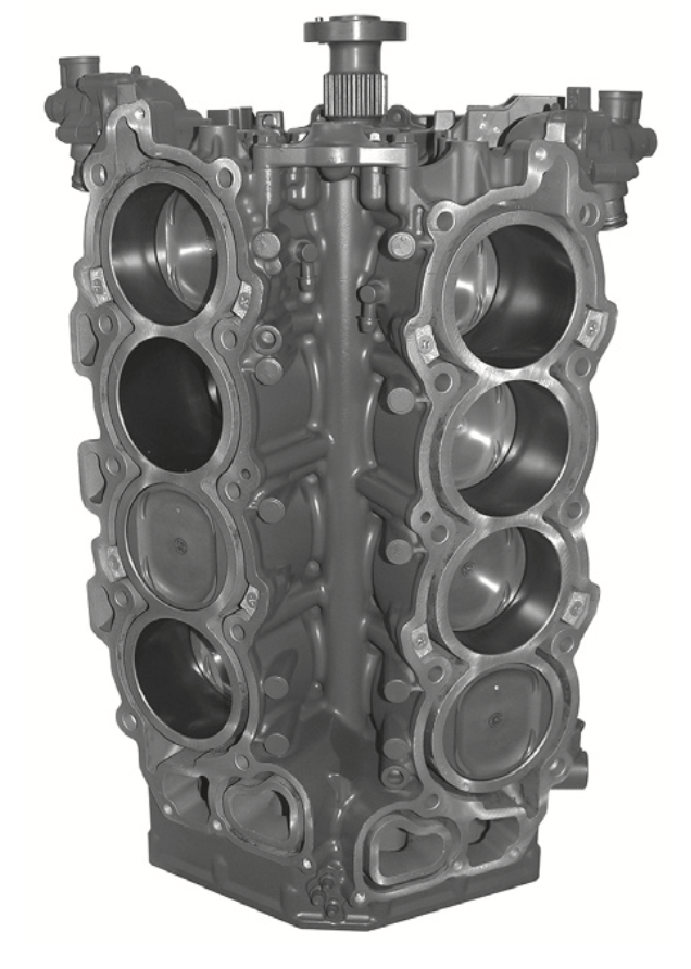 Yamaha F300-350HP V8 5.3L Short Block years 2007-2019
