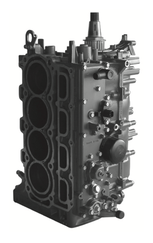Yamaha F75-100HP 1.6L 4 Cyl Short Block years 1999-2017