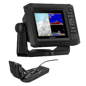 COMBO DE PLOTTER Y SONDA DE PESCA GARMIN ECHOMAP™ UHD2 53CV CON MAPAS INTERIORES DE EE. UU. Y GT20-TM