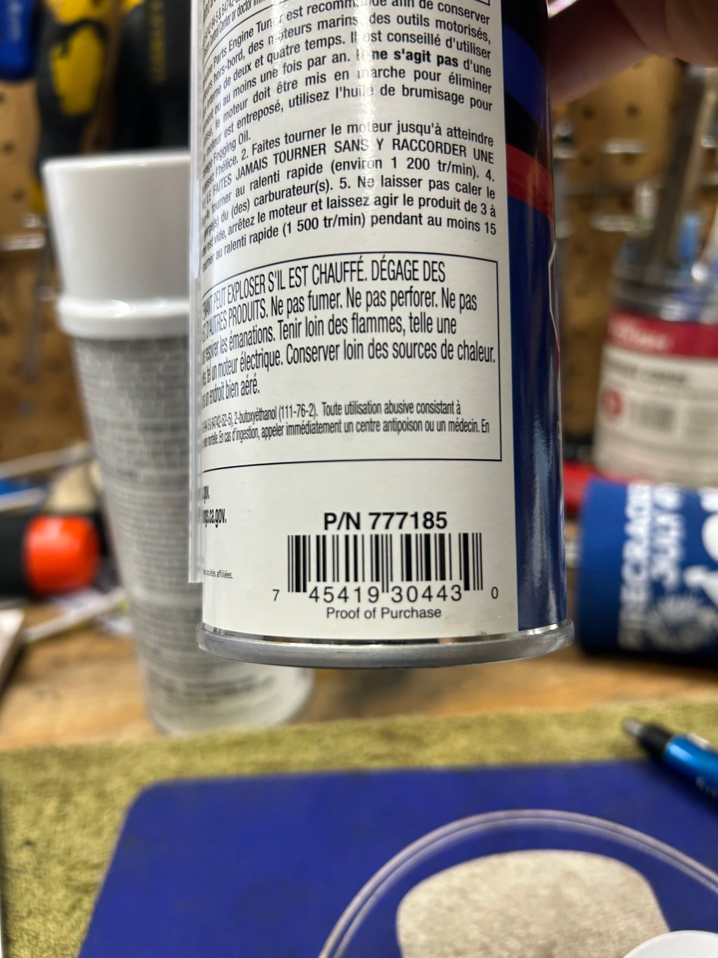 Johnson Evinrude Engine Tuner Tune-Up 777185 - 13 oz Spray Can OEM BRP