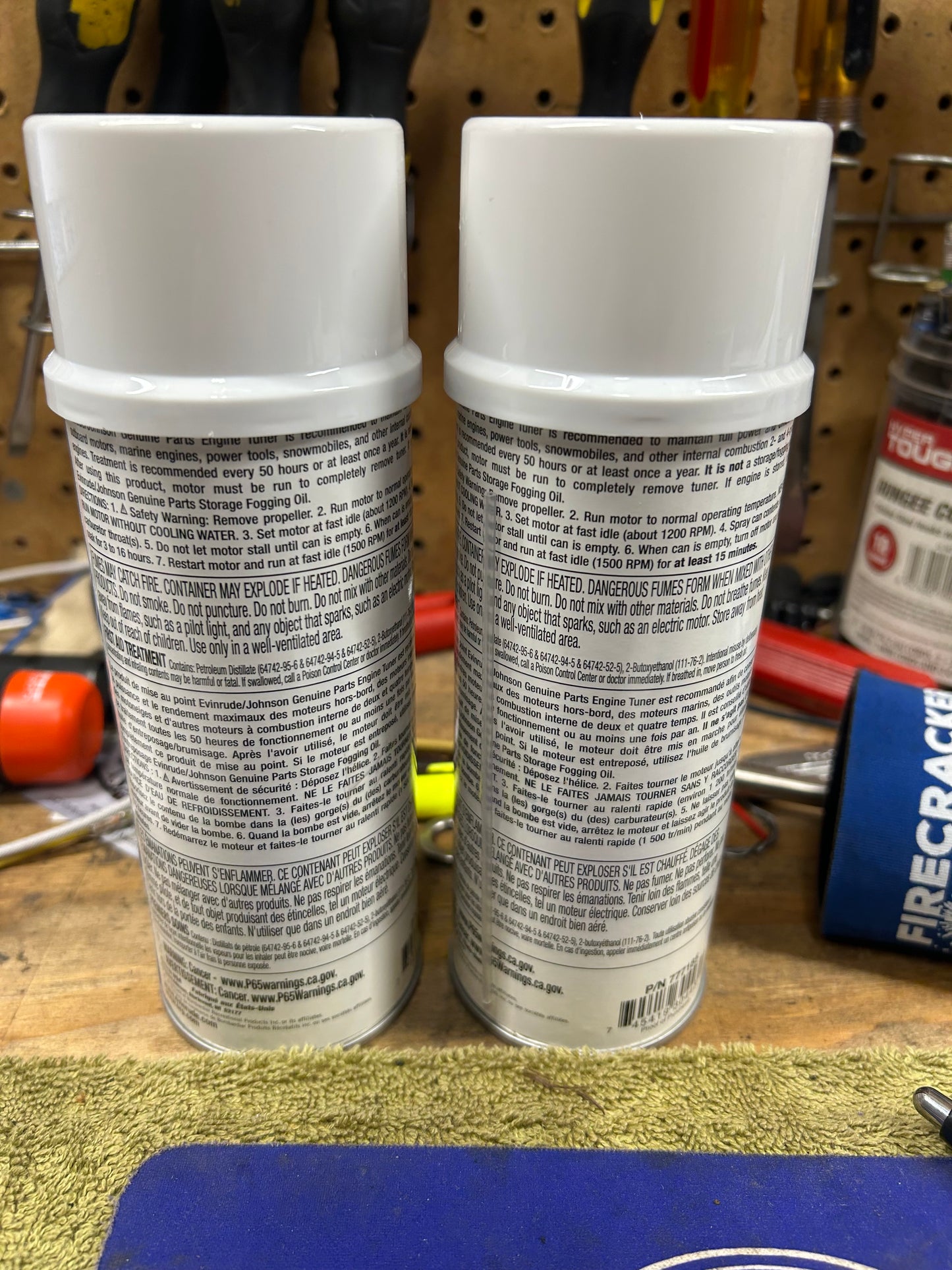 Johnson Evinrude Engine Tuner Tune-Up 777185 - 13 oz Spray Can OEM BRP