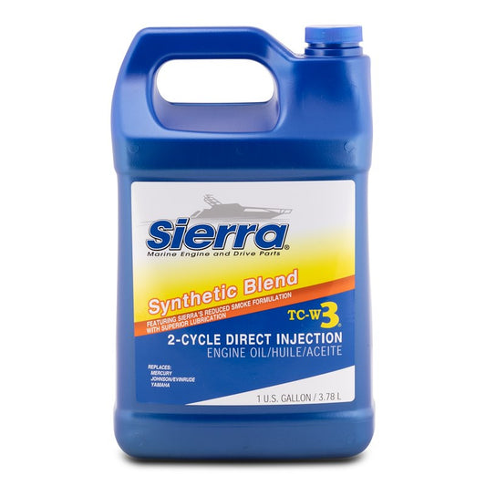 Sierra Part # 18-9530-3 Premium Synthetic Blend Engine Oil, 1 Gallon Sierra TC-W3 2-Cycle