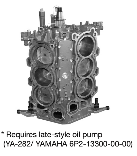 Yamaha F200-250HP 3.3L V6 4-Stroke Short Block years 2003-2018