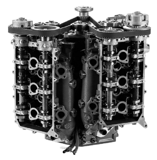 Yamaha VF200-250HP V6 SHO 4.2L Long Block years 2010-2025