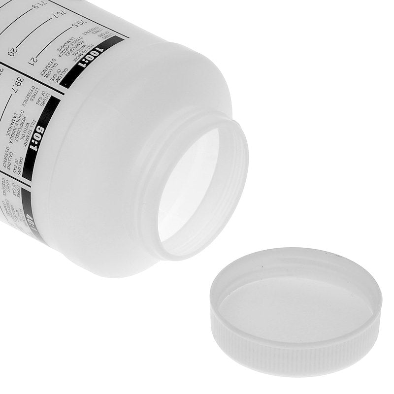 TH Marine Fuel/Oil Mixing Bottle; Measures Oil To Add To Fuel; For 2-Stroke Engine; 25 Ounces