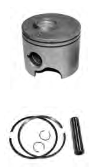 Mercury CAST PISTONS V6 3.0L DFI 200-250 HP 2000-UP RED RHINO