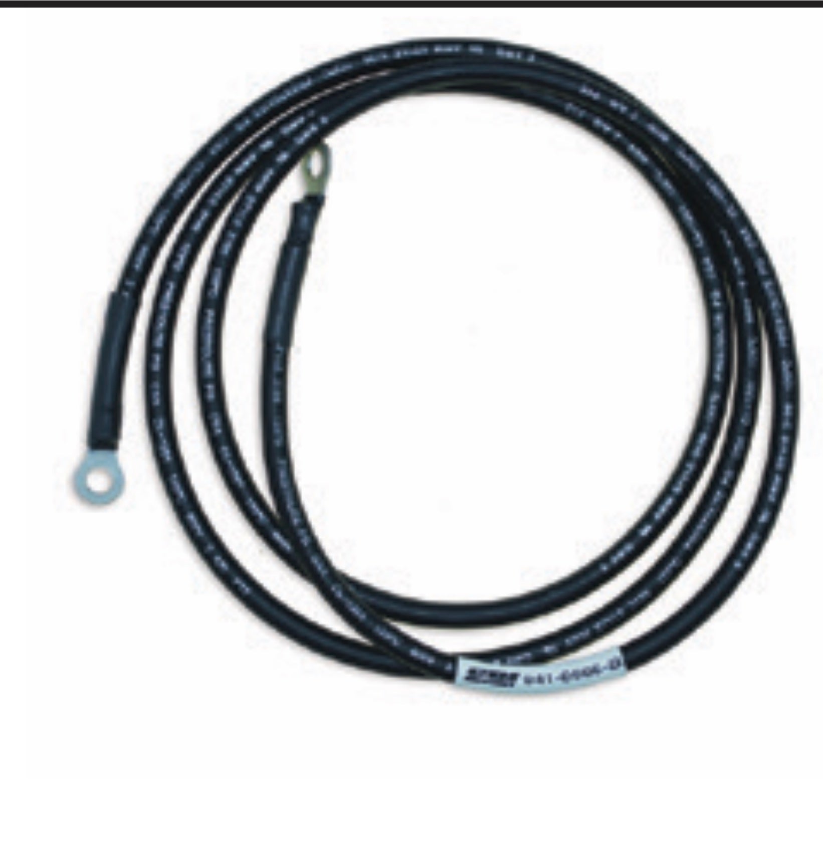 6 ft. black battery cable