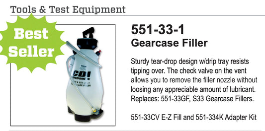 Gearcase filler