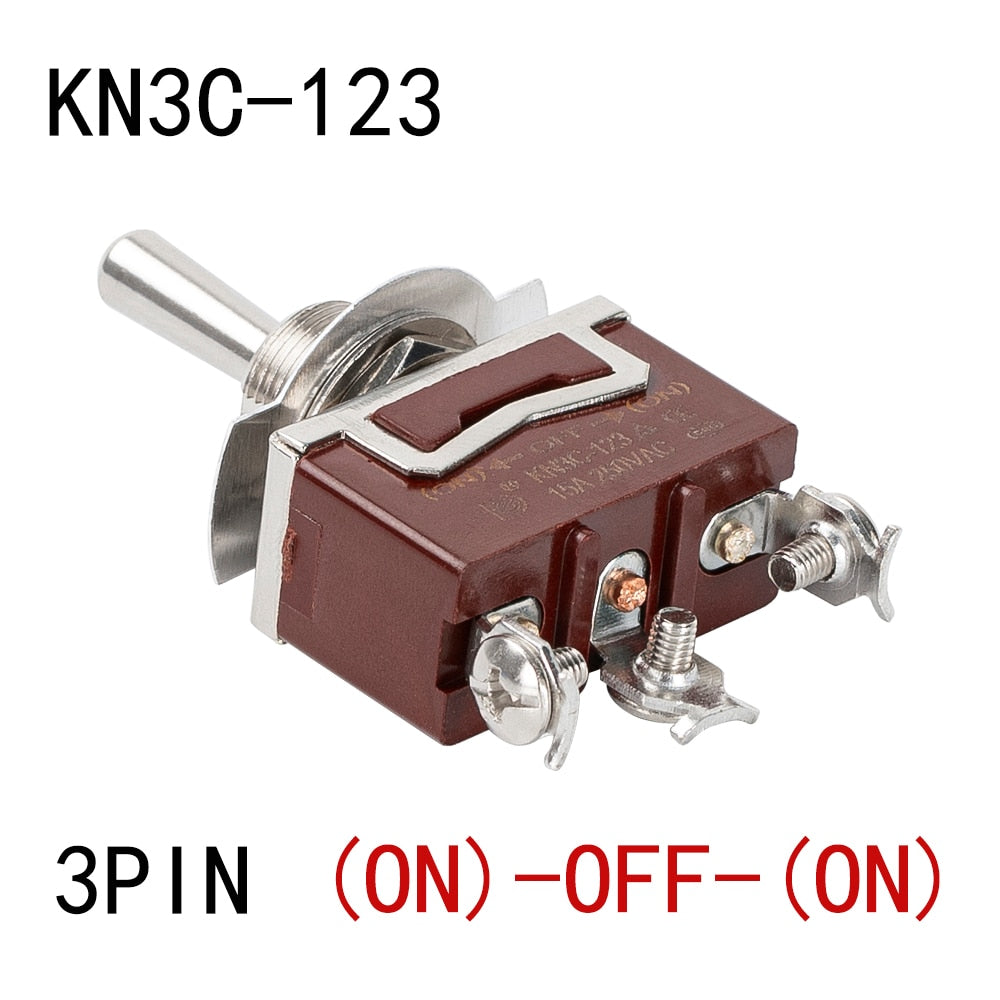 1PC Toggle Switch 12V DC 30A 2 Pin ON Off SPST ON ON Latching Momentary With Weatherproof Cap Cover for Auto Car Marine Boat