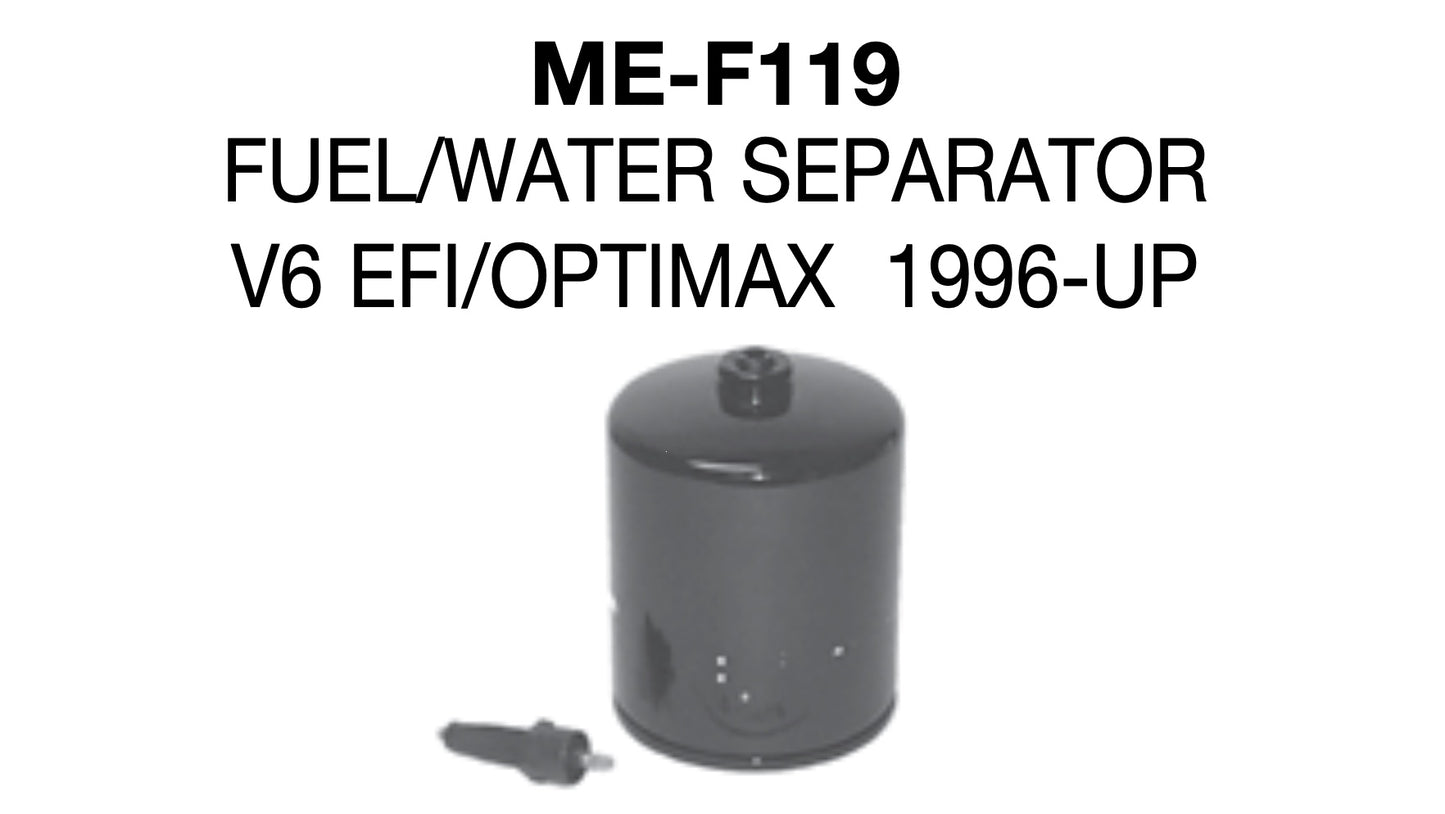 Separador de agua y combustible para motor fueraborda Mercury V6 EFI-Optimax 1996 en adelante 35-18458Q4