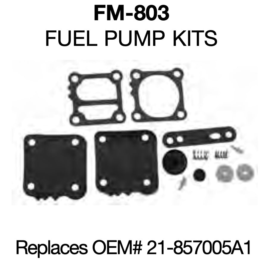 Kits de bomba de combustible Mercury: kit de válvula de retención en línea OEM# 21-857005A1