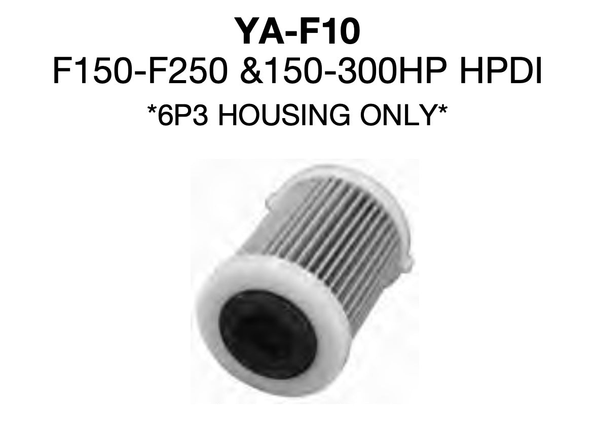 Filtro de combustible HPDI Yamaha F150-F250 y 150-300hp 6P3 CARCASA solo 6P3-WS24A-00